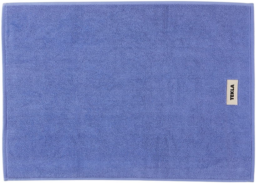 Home decor TEKLA Tekla Organic Cotton Bath Mat Modra | BM-CL-70x50
