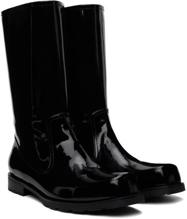 Oblačila We11done We11done Enamel Combat Boots Črna | WD-AO3-22-453-M-BK, 3