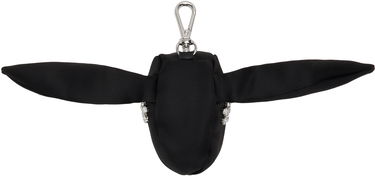 Obeski za ključe Simone Rocha Simone Rocha Satin Hare Coin Purse Bag Charm Črna | COINPURSE1 0812, 0