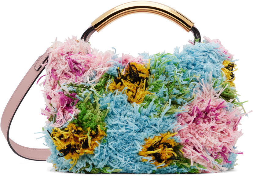 Torba za čez ramo Moschino Moschino 'Handle Me' Tufting Shoulder Bag Večbarvna | MC4266PP0MOW162A