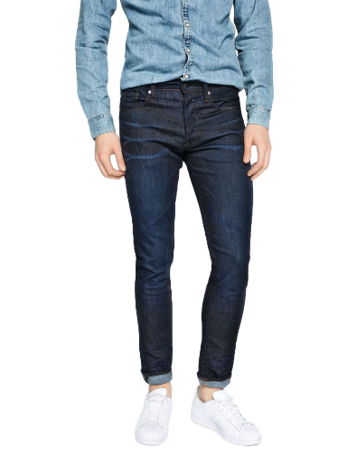 Kavbojke G-Star Raw 3301 Tapered Jeans Mornarica | 51003.7209