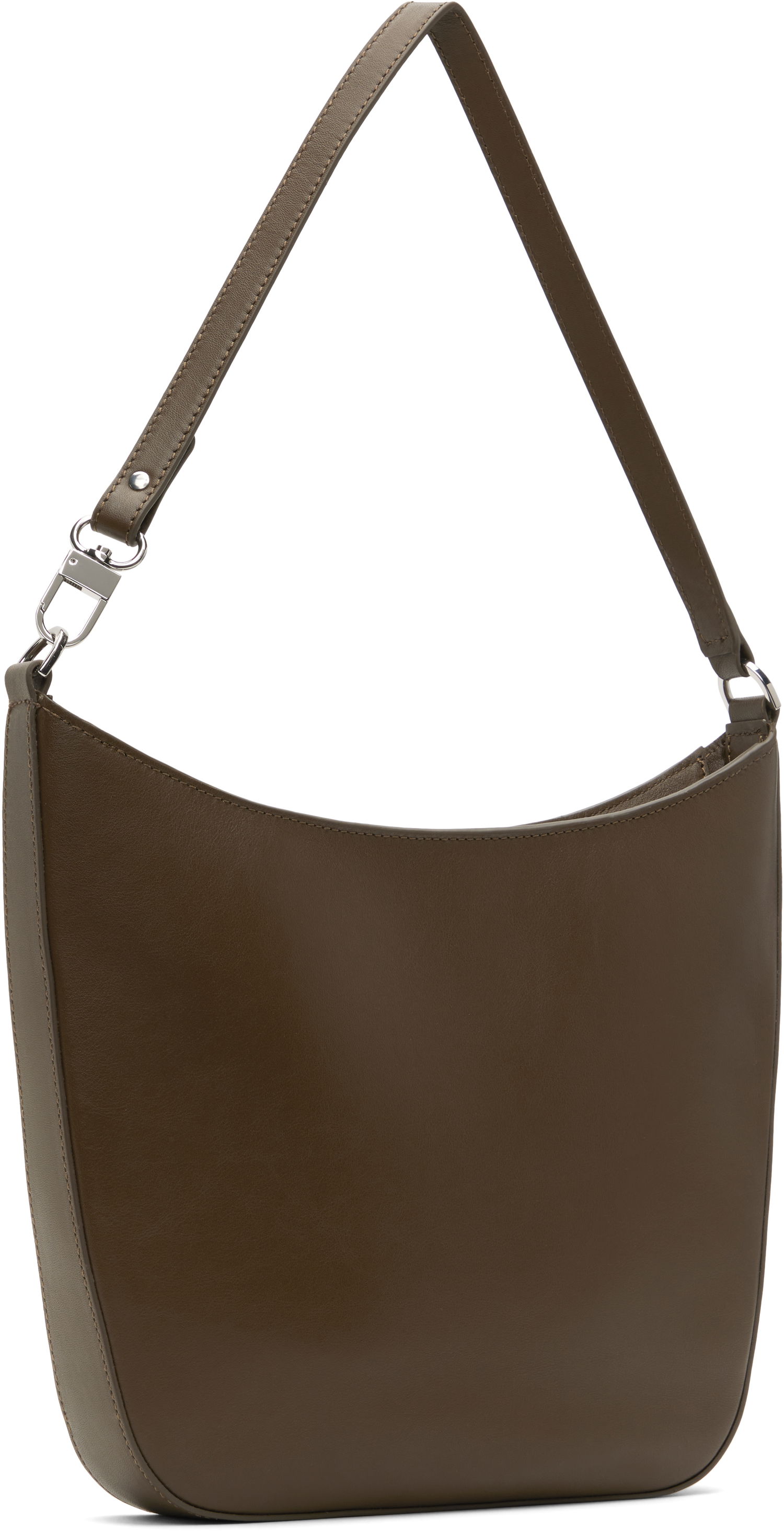 Torba za čez ramo BY FAR BY FAR Suli Shoulder Bag Rjava | MWBSB053CL013BR047PL, 1