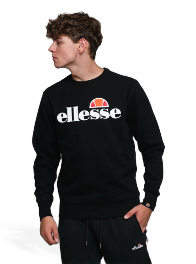 Pulover Ellesse Succiso Sweatshirt Črna | SHC07930