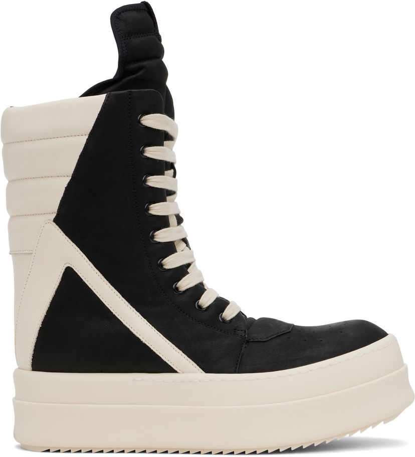 Superge in čevlji Rick Owens Rick Owens Porterville Mega Geobasket Črna | RR02D6855 LWNLCO