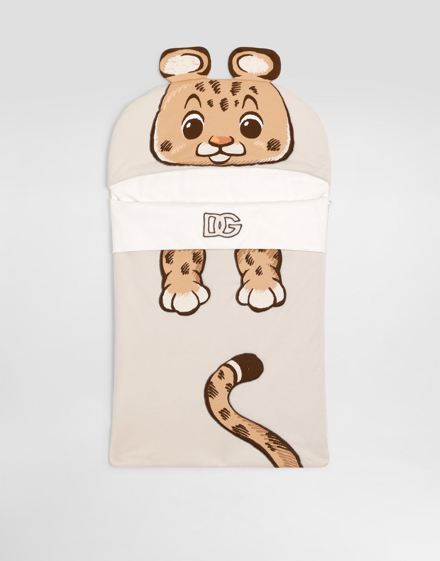Nahrbtniki in torbe Dolce & Gabbana Dolce & Gabbana Newborn Baby Nest with Leopard Print Bež | LNJAH7G7PJHS9000, 0