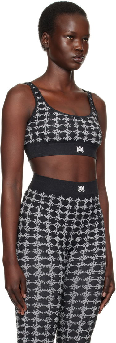 Modrček AMIRI Amiri MA Quad Seamless Sports Bra Črna | AWAWRA1008, 1