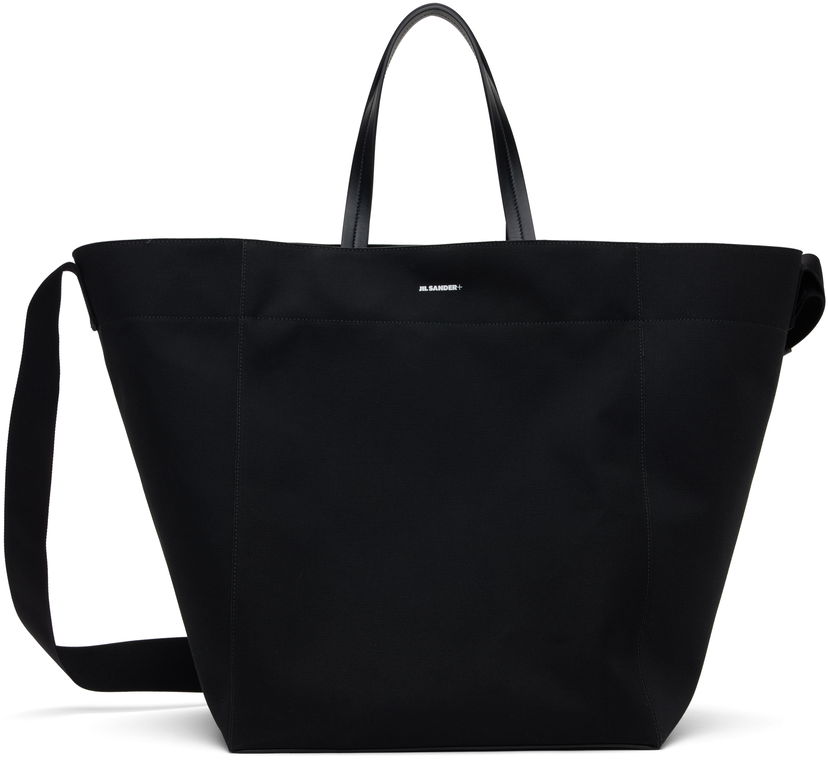 Tote bag Jil Sander Utility LG Tote Črna | J49WD0002_P6647