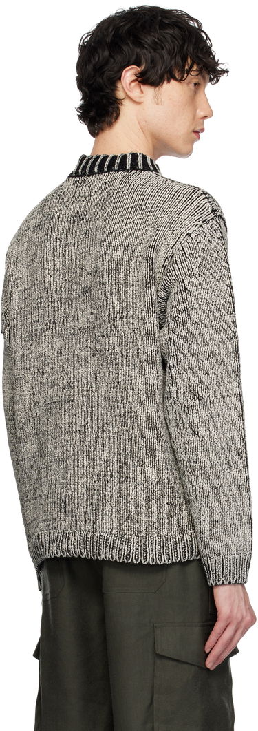 Pleteni pulover Stone Island Stone Island Crewneck Cotton Chenille Sweater Siva | K1S15 5100048 S00Z1, 2