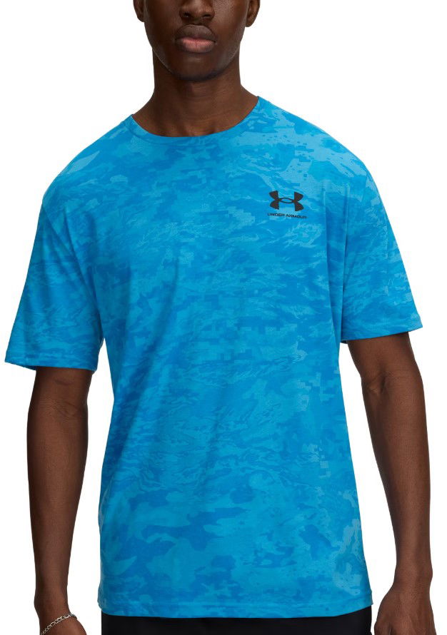Majica Under Armour ABC Camo Short Sleeve T-Shirt Modra | 1357727-452