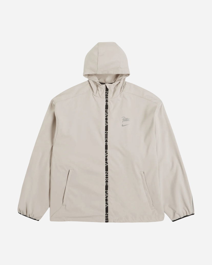 Vetrovka Nike Patta Running Team Hooded Track Jacket Sanddrift / Cream Bež | FJ3087-126