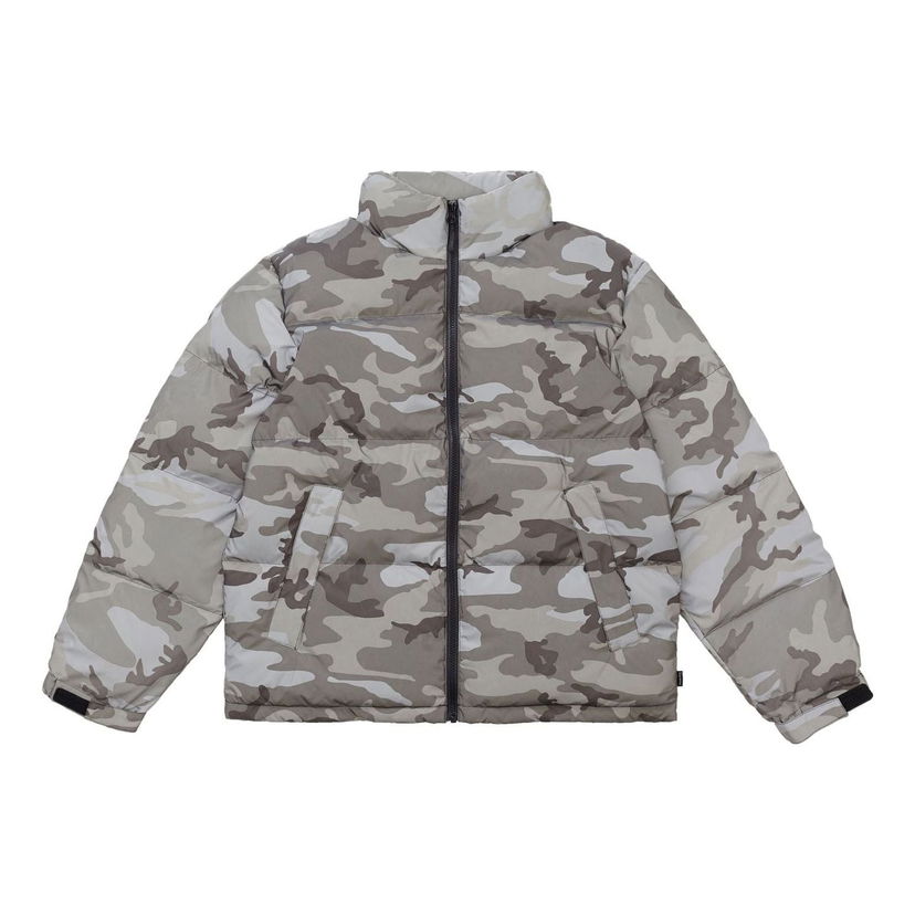 Puhovka Supreme Camo Snow Jacket Siva | SUP-FW18-1087