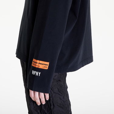 Pleteni pulover HERON PRESTON HPNY EMB Rollneck Črna | HMAB027C99JER0021001, 4