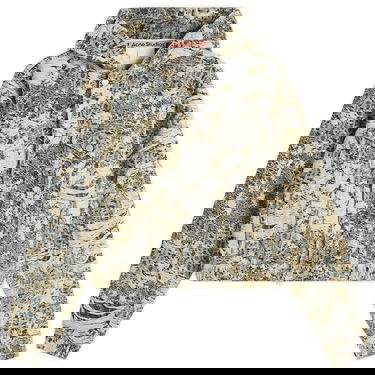 Jakna Acne Studios Distressed Monogram Hooded Denim Jacket Bež | C90202-863, 0