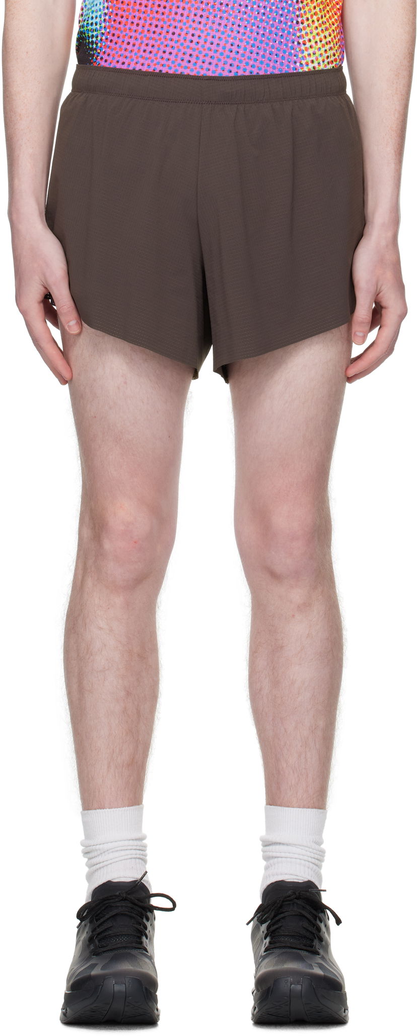 Kratke hlače Soar Running Hot Weather Shorts Rjava | SS25-SS20M-GRE/BLK