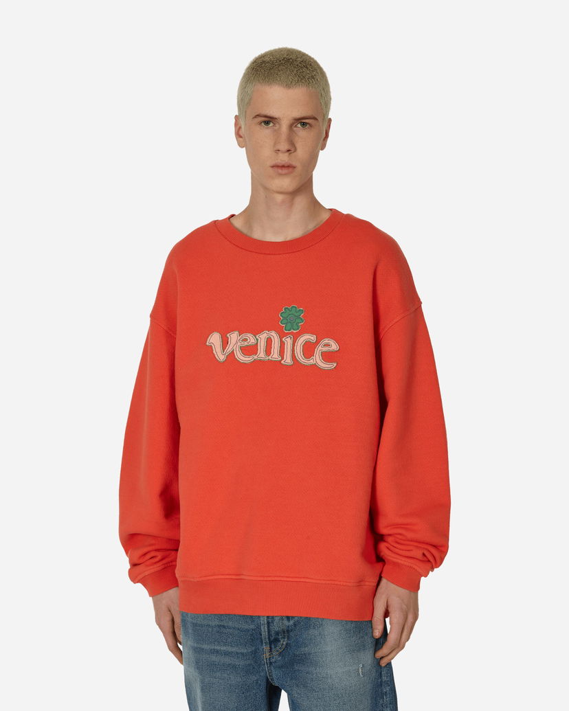 Pulover ERL Crewneck Sweatshirt Rdeča | ERL08T025 1
