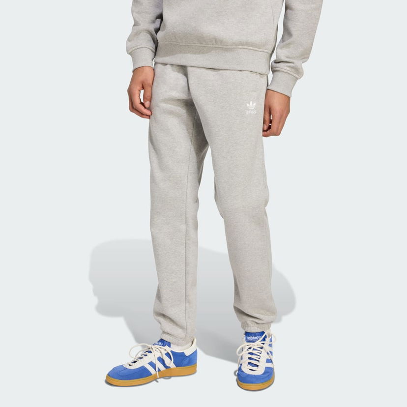 Trenirka adidas Performance Trefoil Essentials Fleece Pants Siva | JY6194