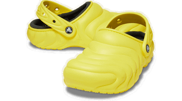 Superge in čevlji Crocs Classic Lined Overpuff Clogs Rumena | 210059-77J, 1
