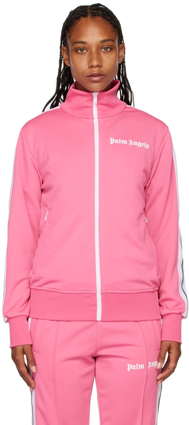Trenirka Palm Angels Palm Angels Classic Track Jacket Roza | PWBD019C99FAB0013201