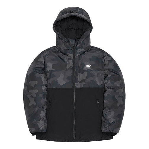 Parka New Balance Men's Camouflage  Down Jacket Črna | NPA4S013MIX