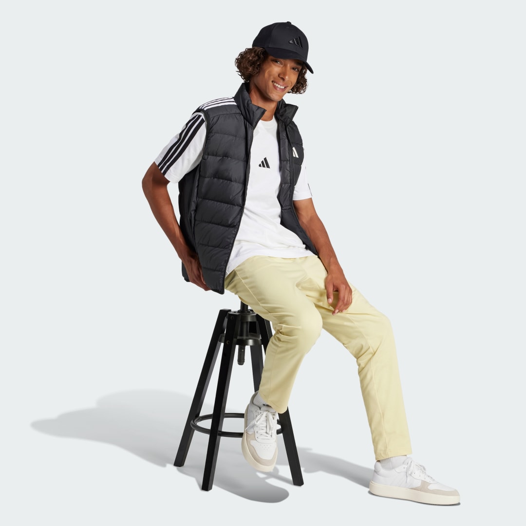 Majica adidas Performance 3-Stripes Single Jersey Tee Bela | JW1952, 1