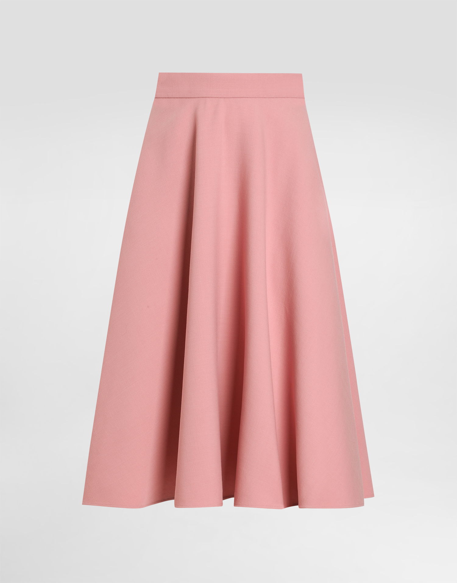 Krila Dolce & Gabbana Dolce & Gabbana Woolen Midi Circle Skirt Roza | F4C02TFU2L8F0473, 0