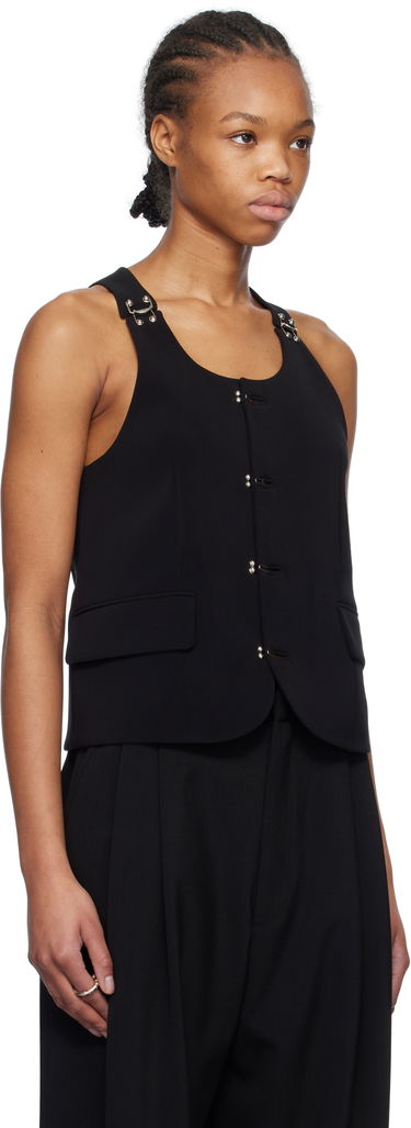 Telovnik We11done We11done Hook Vest Črna | WD-VT0-25-022-W-BK, 1