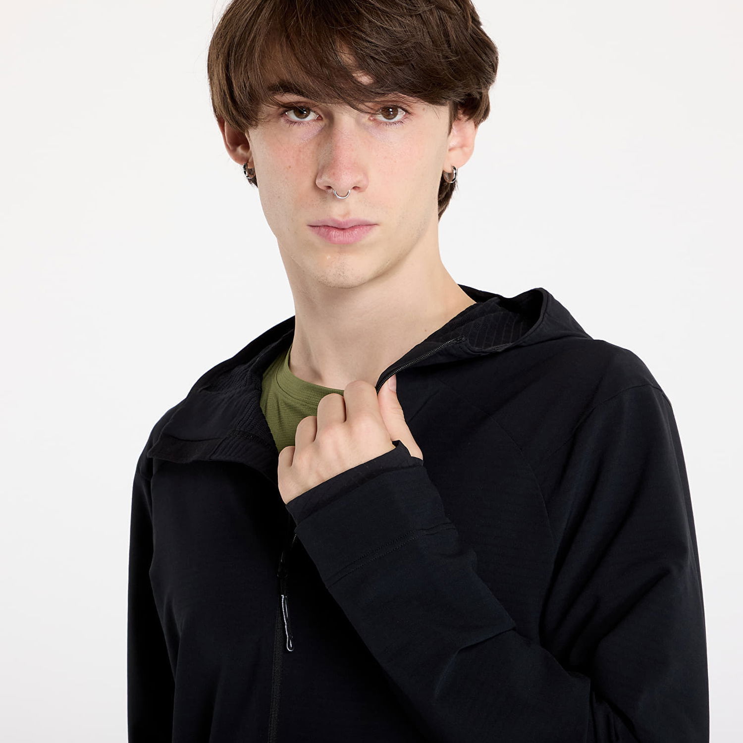Pulover On Running On Pace Hoodie Black M Črna | 1ME30010553, 1