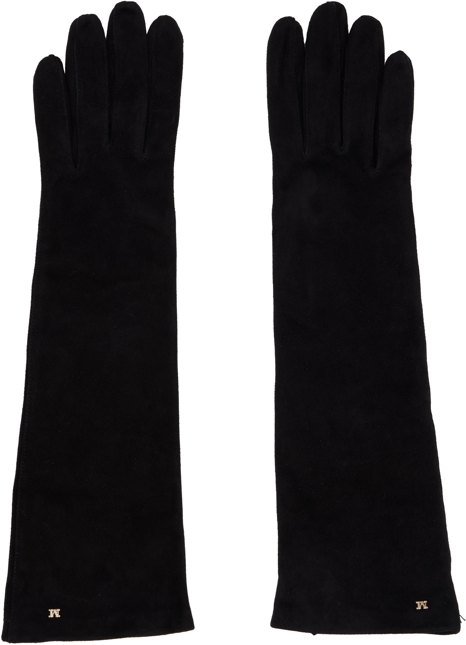 Rokavice Max Mara Afideesuede Long Gloves Črna | 2524566013600, 0