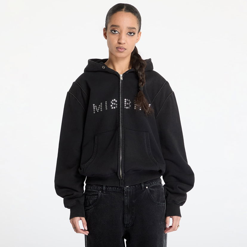 Pulover MISBHV MISBHV Star Teddy Hoodie Črna | 250M201