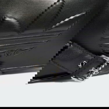 Torba za čez ramo adidas Originals Polyurethane Embossed Trefoil Bag Črna | IT7380, 5