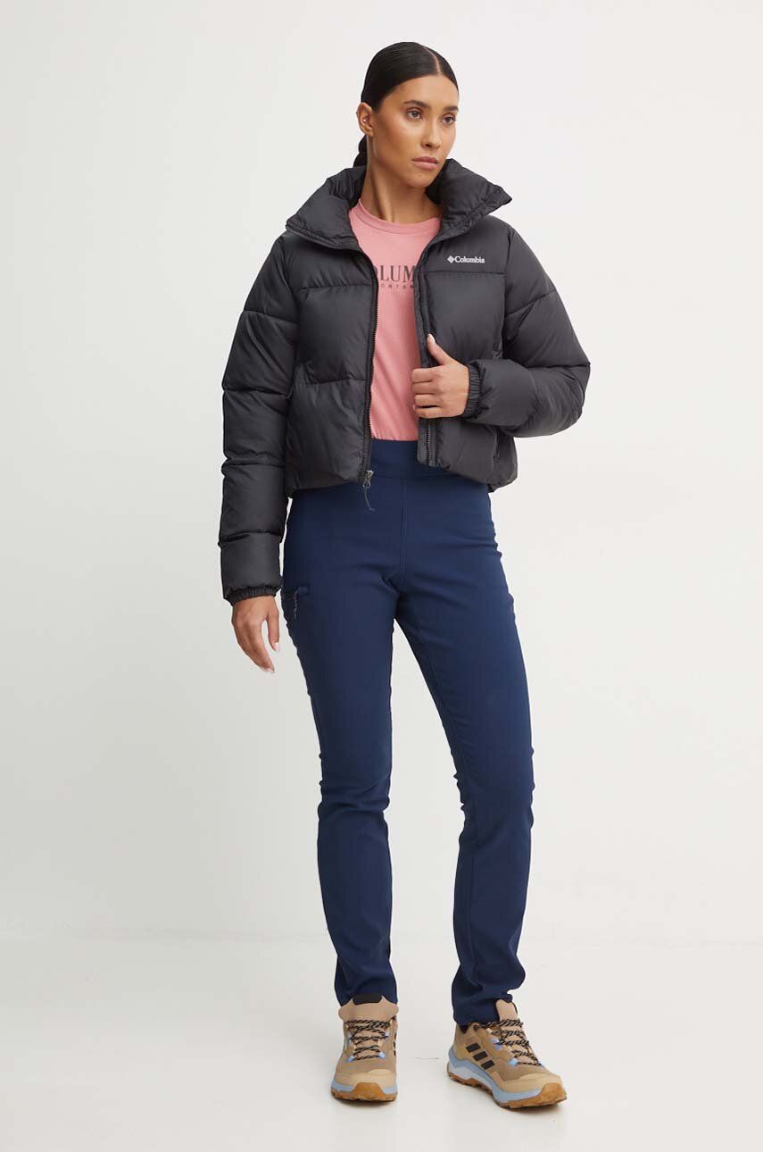 Puhovka Columbia Colorblock Puffer Jacket Črna | 2088501, 1