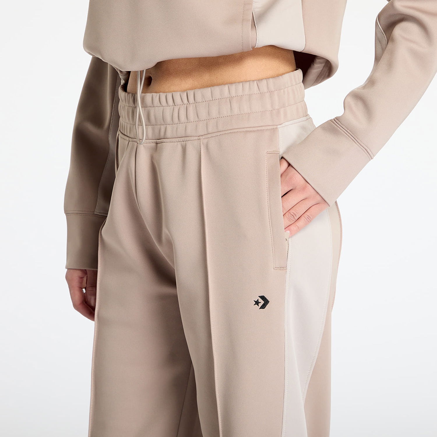 Trenirka Converse Converse Flared Track Pants Bež | 10028021-A01, 1
