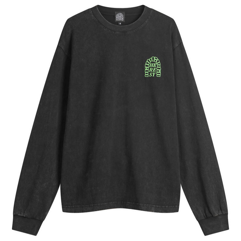 Majica Heresy Arch Long Sleeve T-Shirt, Size Large Črna | HAW25-T11A