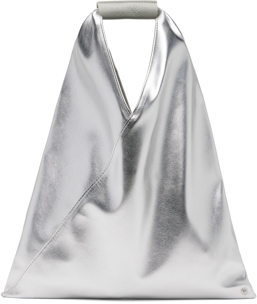 Tote bag Maison Margiela MM6 Maison Margiela Small Triangle Tote Kovinski | S54WD0043 P8496