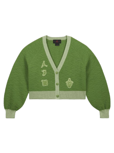 Pleteni pulover Jordan UNION x Bephies Beauty Supply Women's Cardigan Zelena | FD4250-377