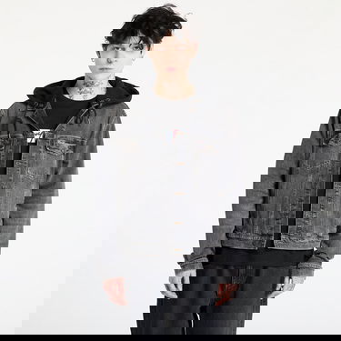 Jakna Tommy Hilfiger Tommy Jeans Hooded Ryan Regular Trucker Jacket Siva | DM0DM20621 1BZ, 0