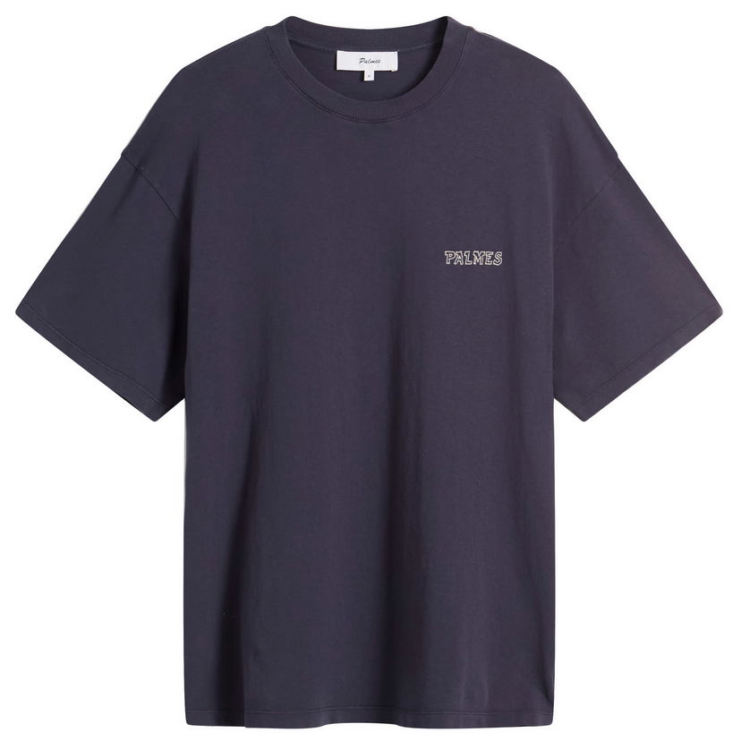 Majica Palmes Palmes Logo T-Shirt, Size Small Mornarica | P10-0053-660