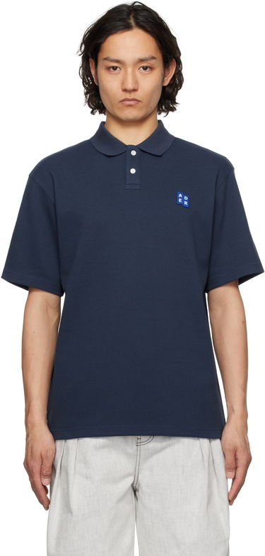 Polo majica ADER ERROR ADER error TRS Tag 01 Polo Mornarica | BO42FYPL0201NV, 0