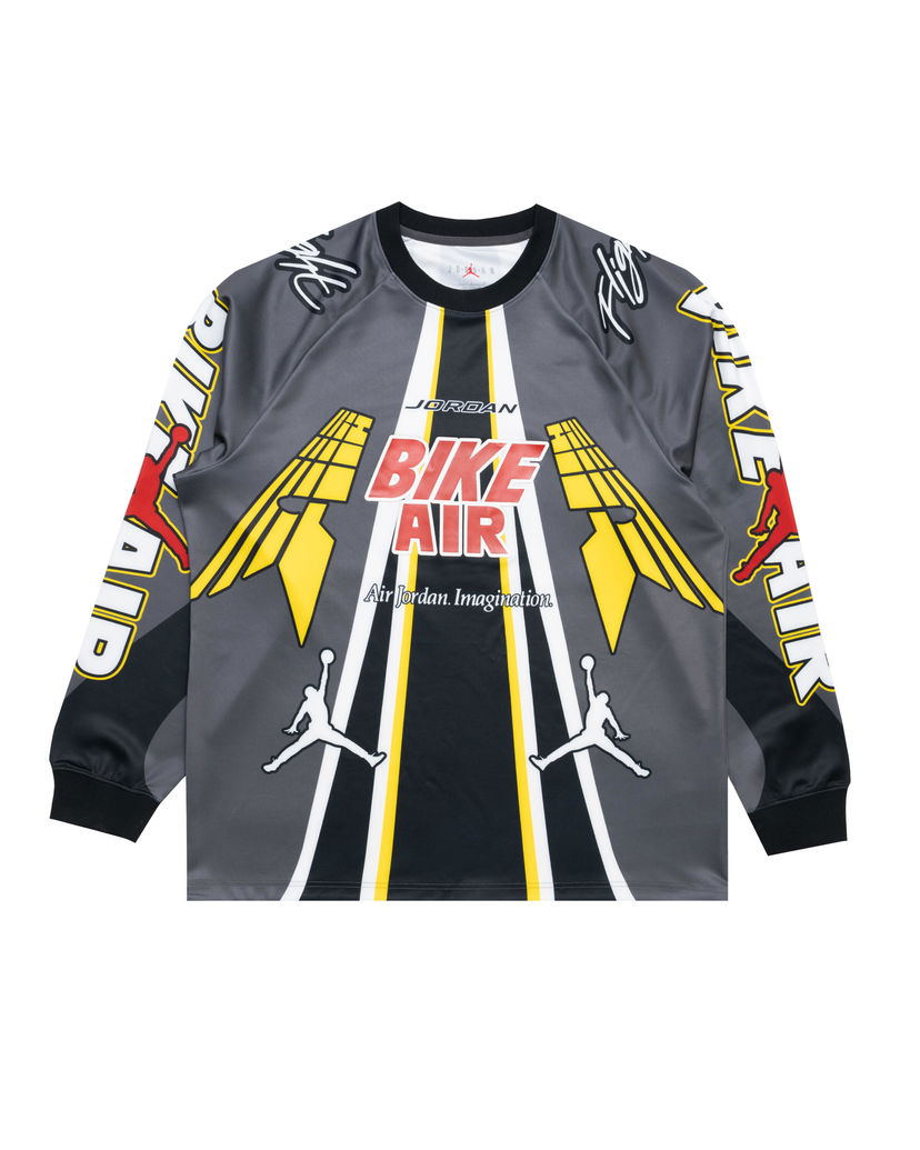 Dres Jordan Jordan Nigel Sylvester Longsleeve Jersey Siva | HQ1729-068