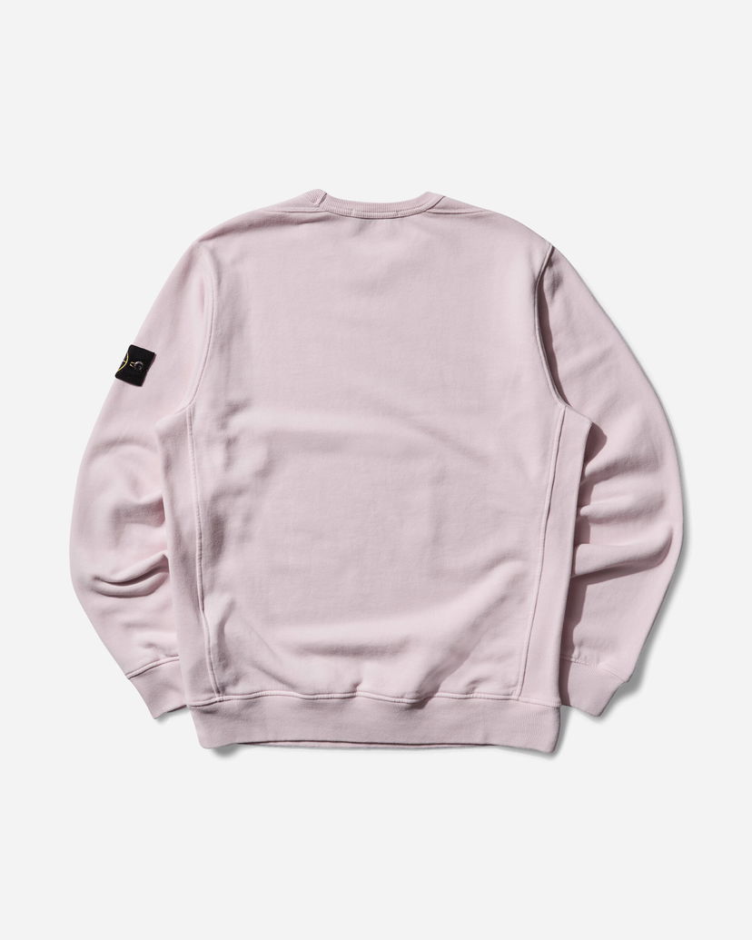 Pulover Stone Island Garment Dyed Crewneck Sweatshirt Roza | K2S15-6100028-S0A20 V0080