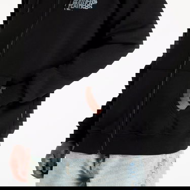 Pulover Horsefeathers Horsefeathers Xerox Zip Hoodie Črna | SM1372C, 2