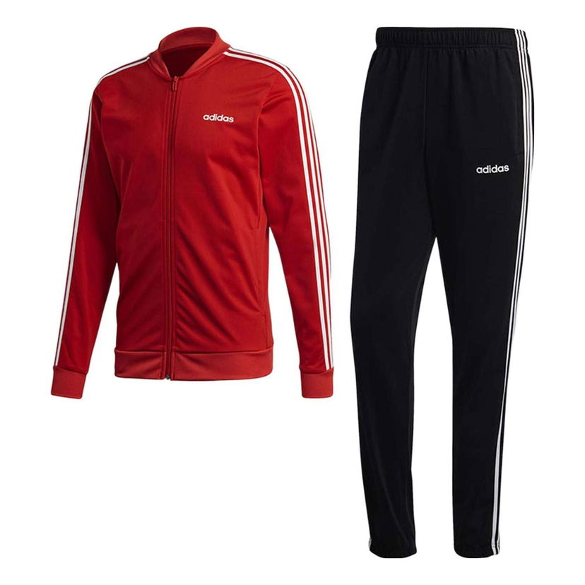 Trenirka adidas Originals 3-Stripes Sports Set Rdeča | FM6308