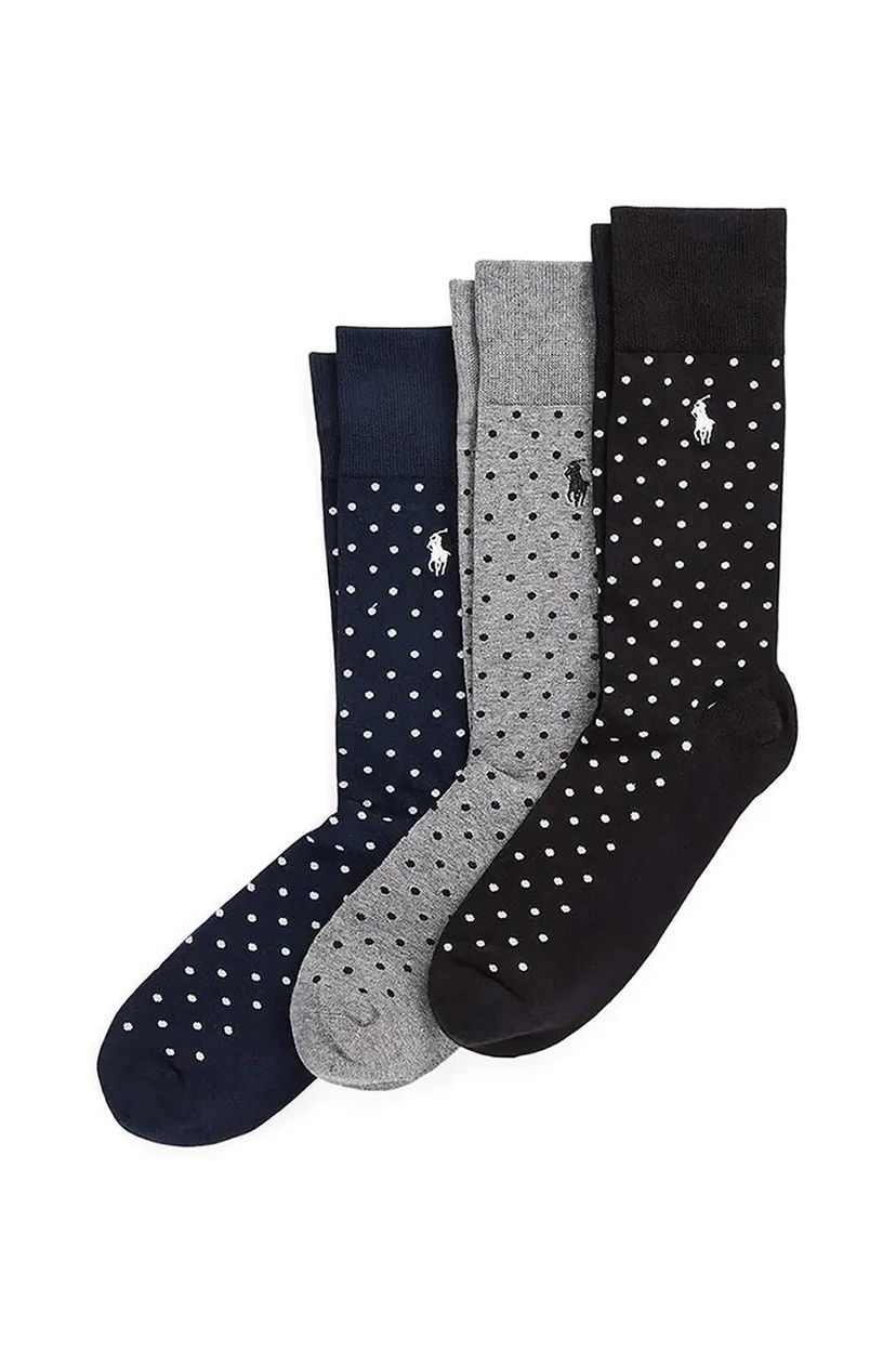Nogavice Polo by Ralph Lauren 3 Pack Dotted Socks Večbarvna | 449958852