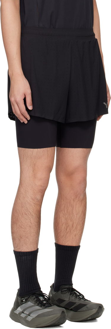 Kratke hlače Y-3 Y-3 Running Shorts with Tights Črna | JV7326, 4