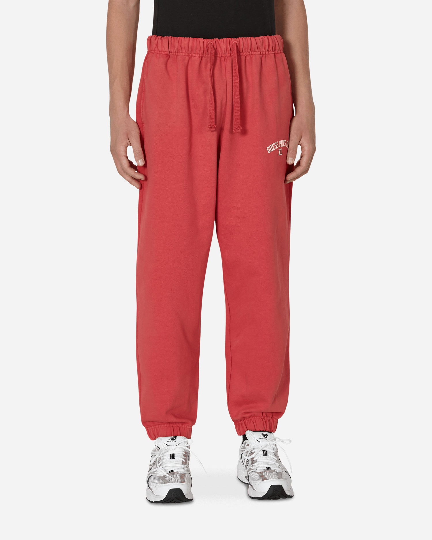 Trenirka GUESS Washed Terry Sweatpants Rdeča | M2BQ10KBB40 CYSM, 0