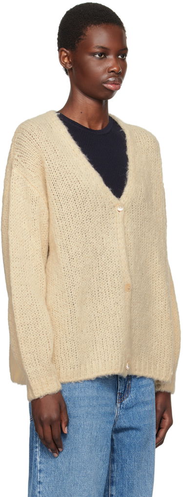 Pleteni pulover Max Mara Max Mara Women's Arduino Knit Cardigan Bež | 2425346011600, 1