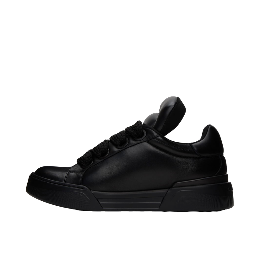 Superge in čevlji Dolce & Gabbana Black Mega Skate Sneakers Črna | CS2223AP555