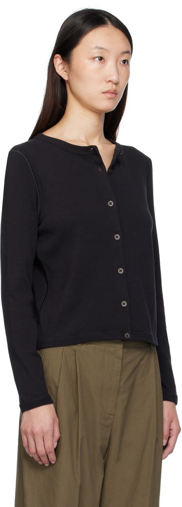 Pleteni pulover The Row The Row Gretas Cardigan Črna | 8928-K660, 1