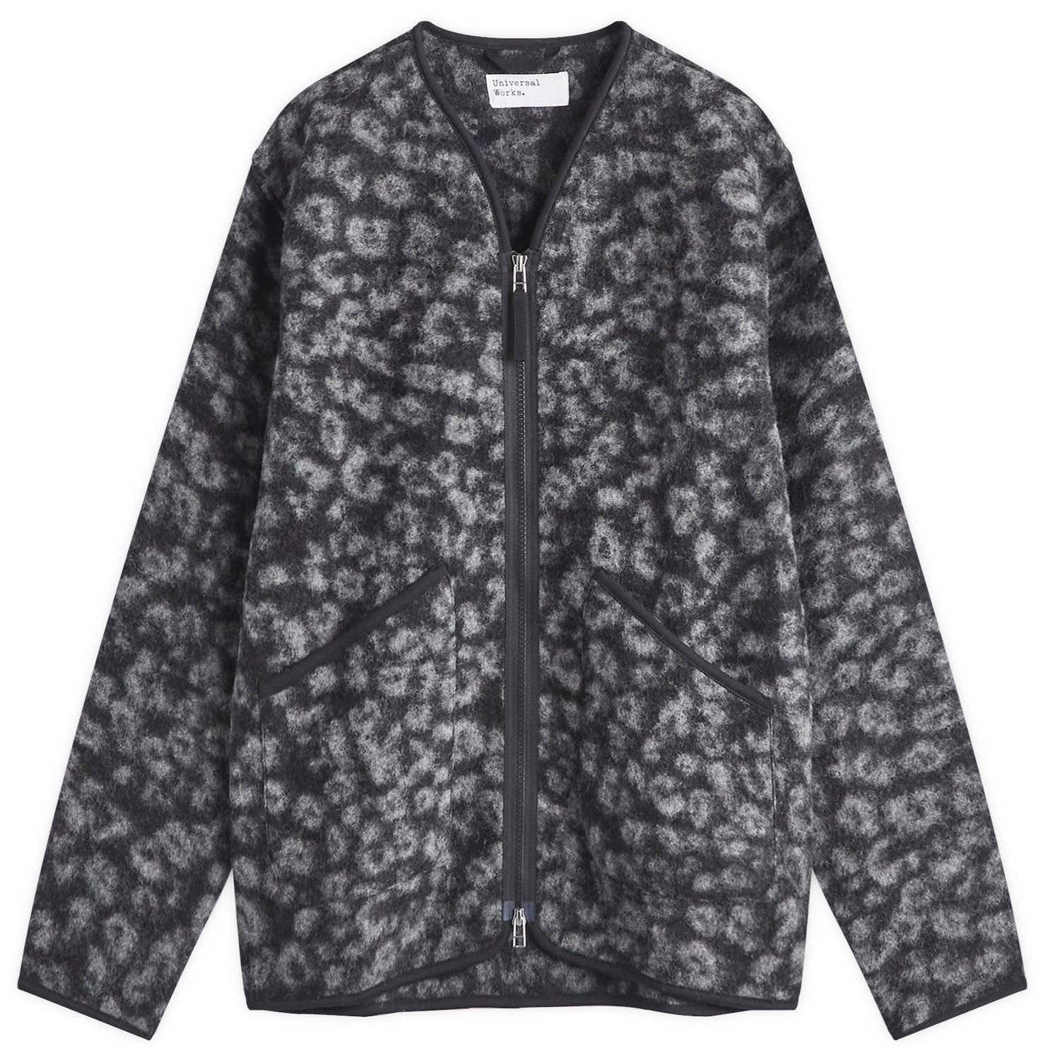 Jakna Universal Works Wool Fleece Liner Jacket, Size Large Siva | P31200-BCH, 1