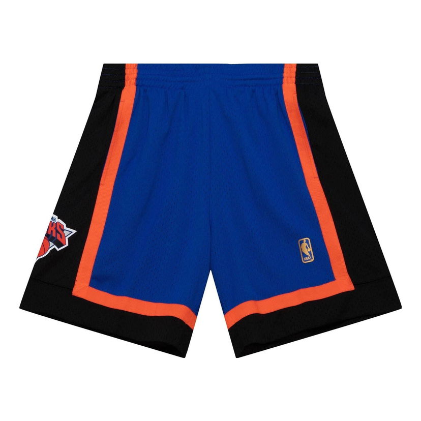Kratke hlače Mitchell & Ness Mitchell & Ness New York Knicks 1996-97 Road Shorts Modra | SMSH4315-NYK96PPPROYA